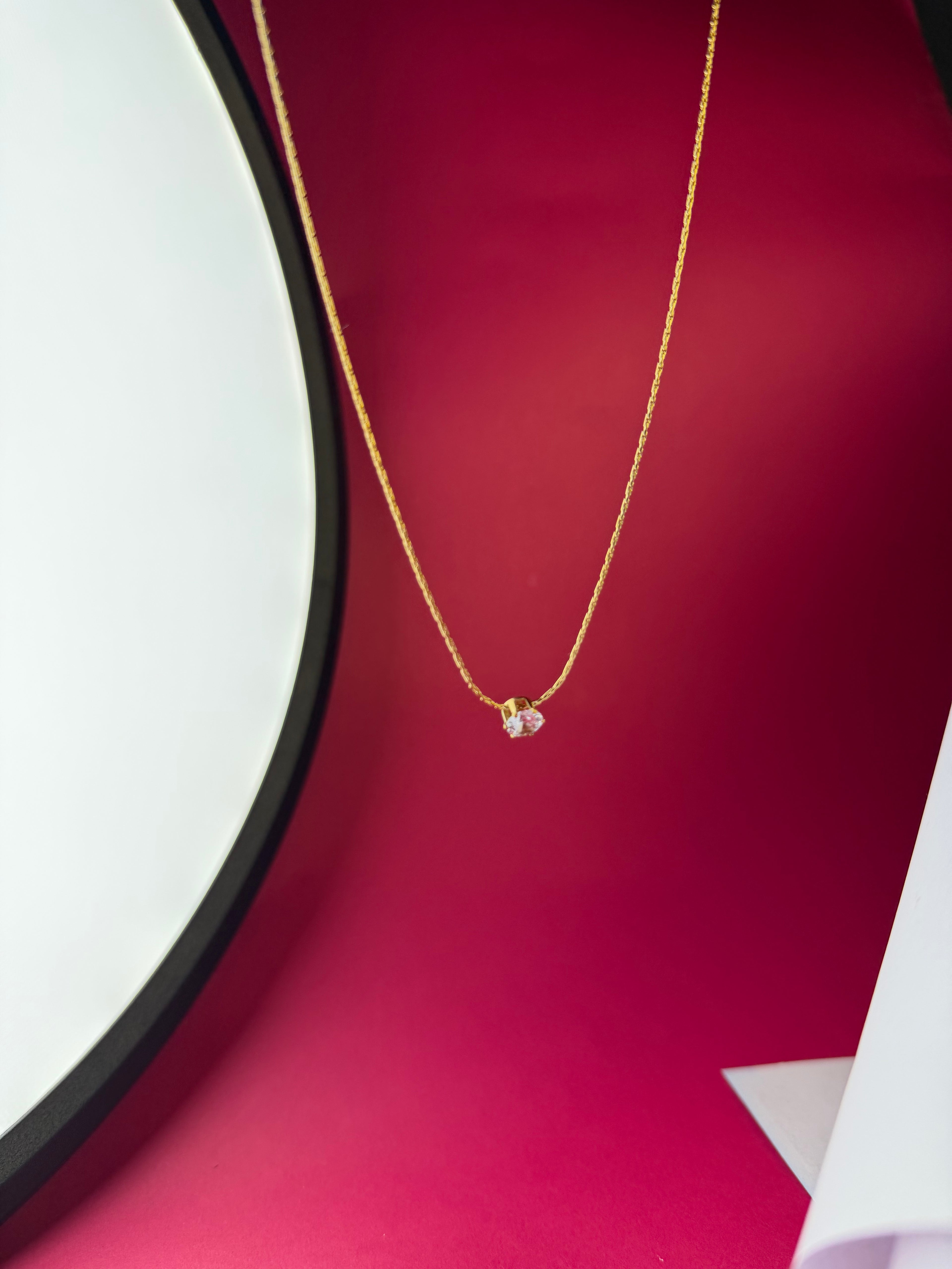 Dainty Diamond Necklace