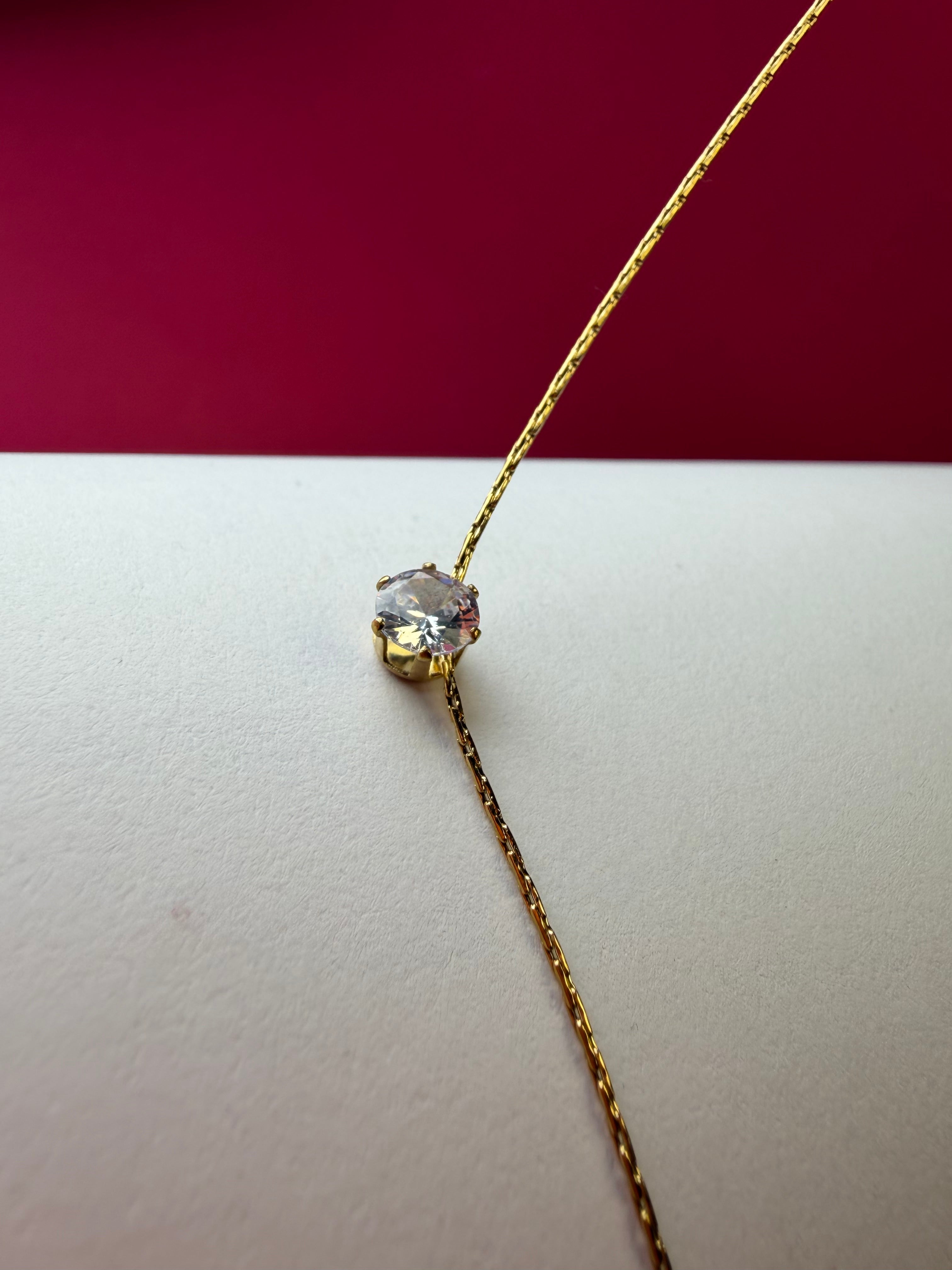 Dainty Diamond Necklace