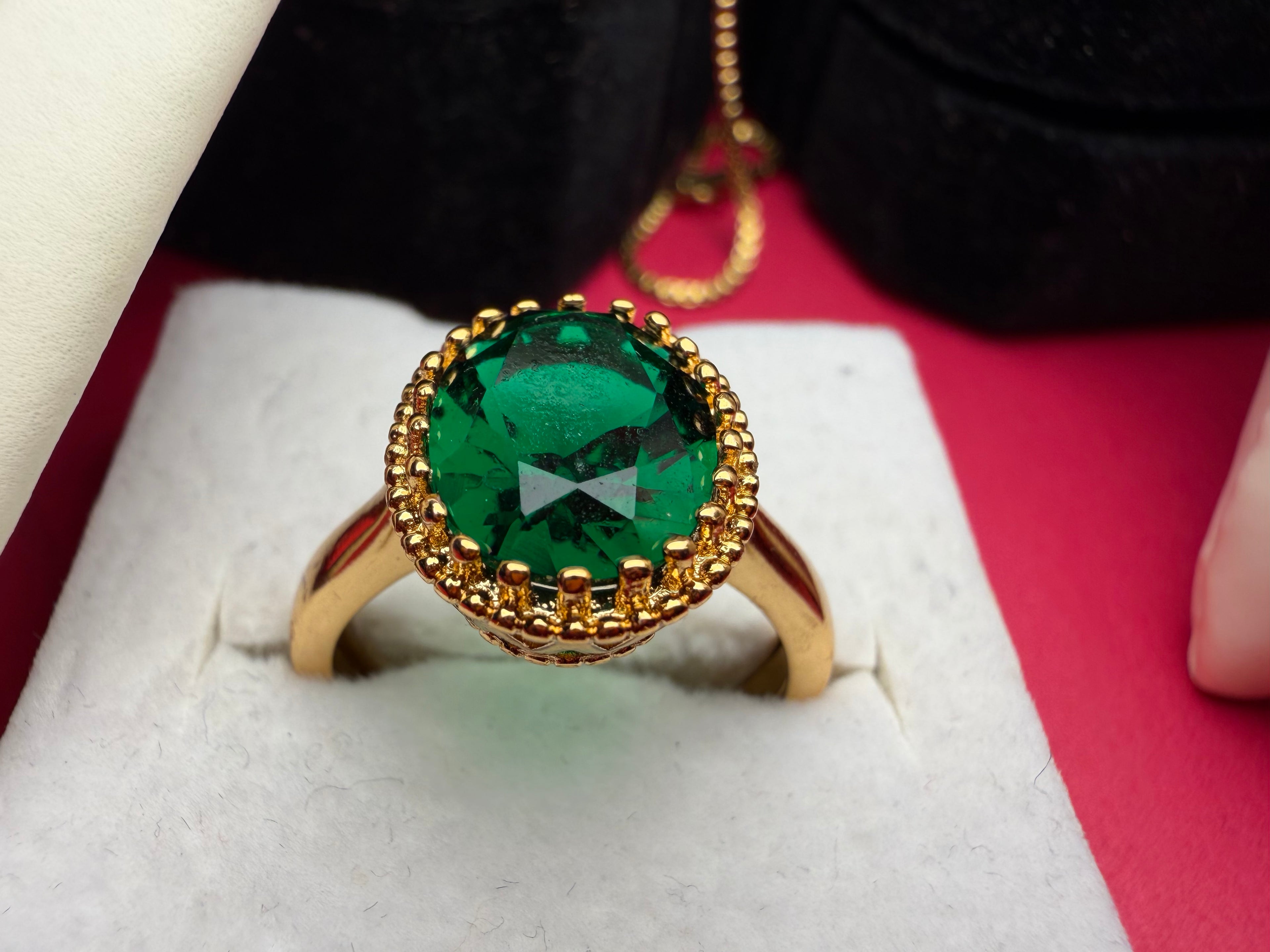 Crystal Elegance Stainless Steel Jewelry Set