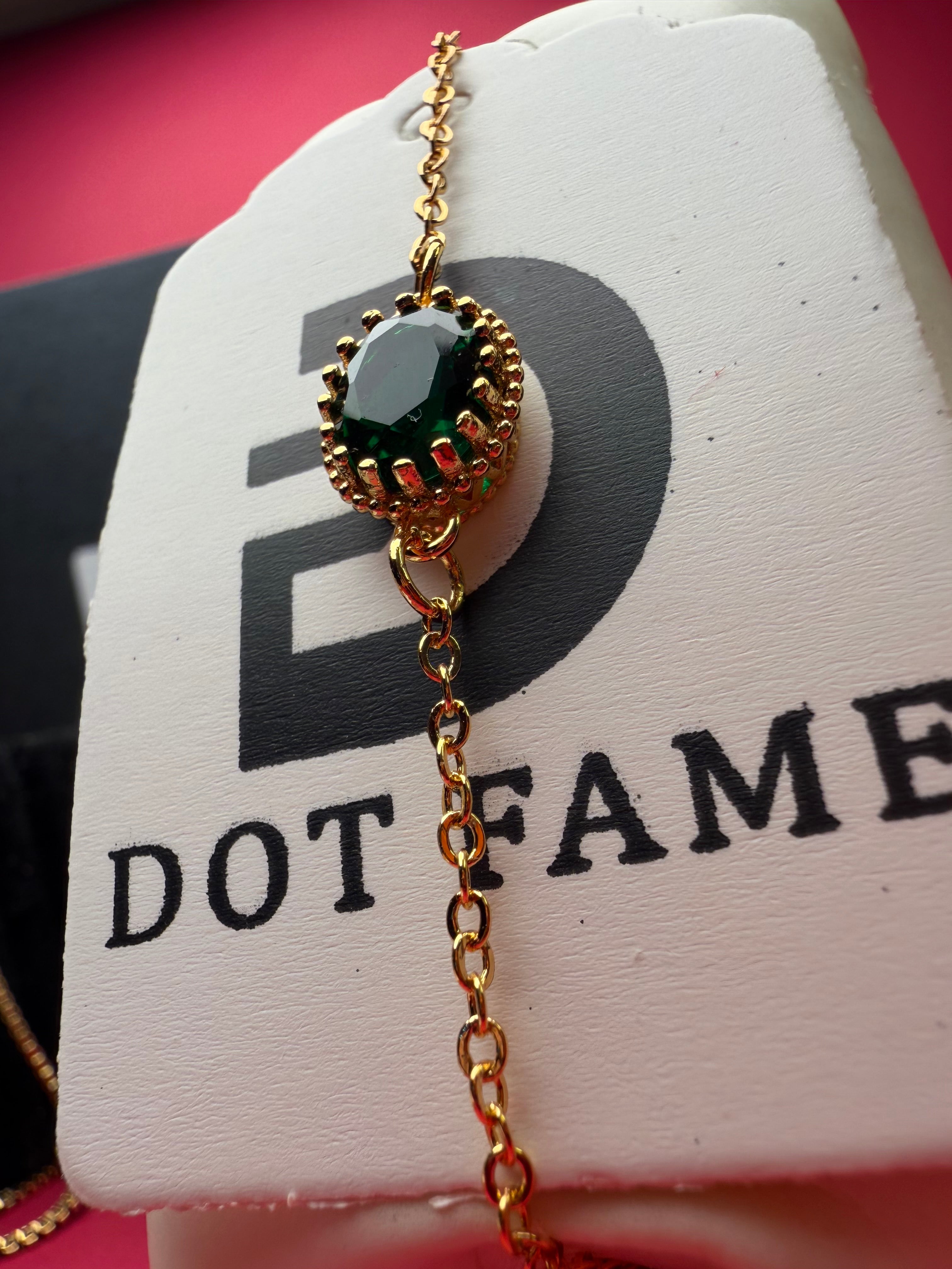 Crystal Elegance Stainless Steel Jewelry Set