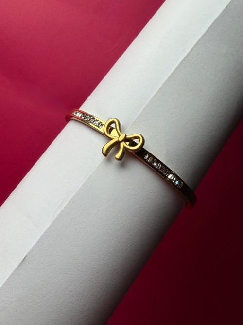 Bow Bangle Bracelet